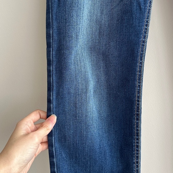 Hollister Women's Blue Distressed Straight Leg Jeans 5S (Short), W7 L30 - Picture 11 of 16